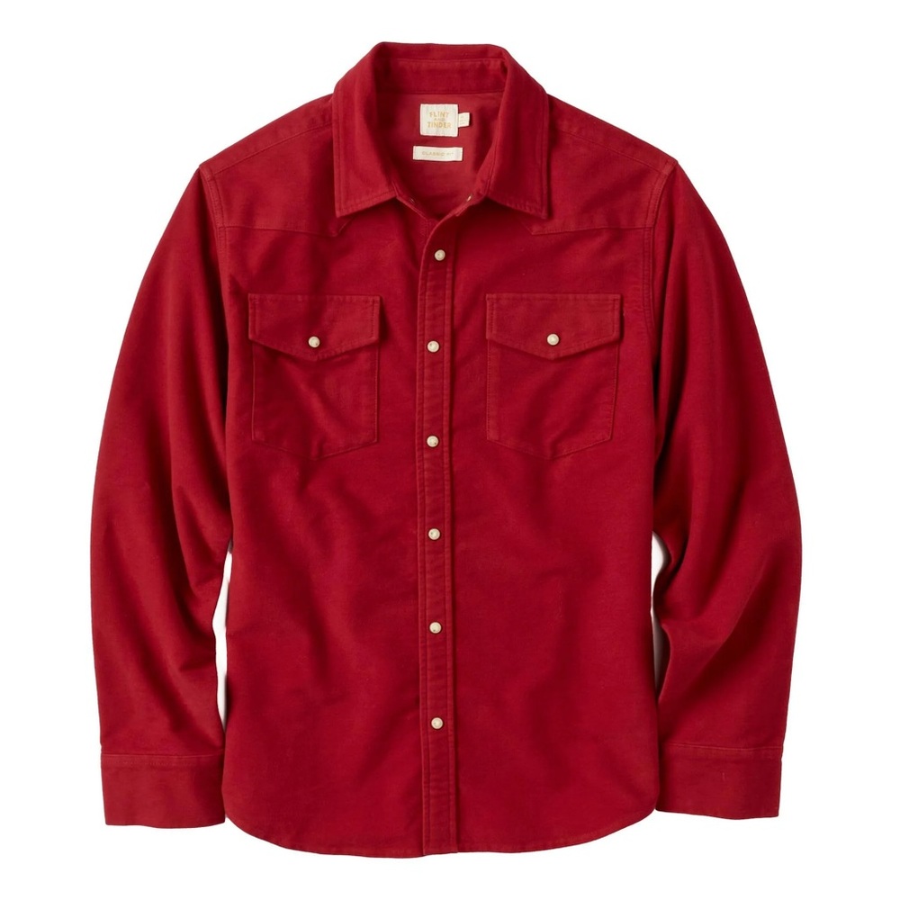 Huckleberry Flint and Tinder classic fit shirt
